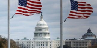 Будівля Білого дому у Вашингтоні, де заявили про намір врегулювати війну в Україні.