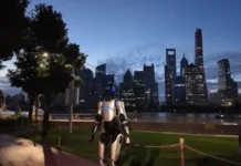 Китайський робот-андроїд, який встановив рекорд