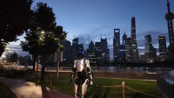 Китайський робот-андроїд, який встановив рекорд