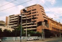 Serbia allows demolition of NATO-bombed general headquarters for Trump hotel The ruins of the former general staff in Belgrade, which is to be demolished for Trump's hotel