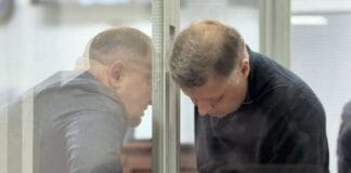 Дмитро Басов у суді під час розгляду справи “Енергоатому”