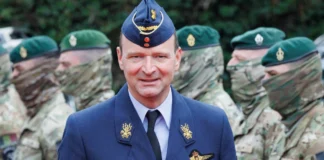 Начальник оборони Бельгії Фредерік Вансіна