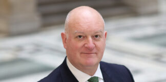 The UK representative to the OSCE addresses a meeting in Vienna