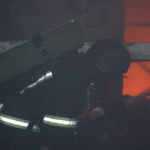 Масштабна пожежа у Миколаєві після атаки дронів