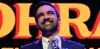 Zohran Mamdani speaks after the announcement of the results of the New York mayoral election