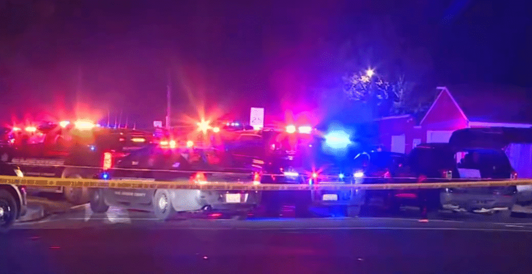 14 people were struck and four are dead in a mass shooting at a California child's birthday party