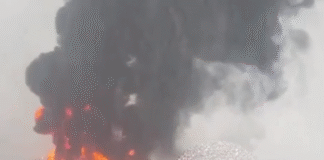 Пожар на Нижнекамськнефтехим