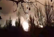 У Донецьку знищено великий склад боєприпасів Вибух після ракетного удару в Донецьку