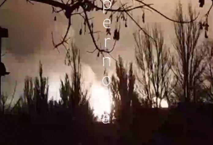 Screenshot_3 Вибух після ракетного удару в Донецьку