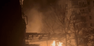 Наслідки вибуху після удару ЗСУ по складу боєприпасів