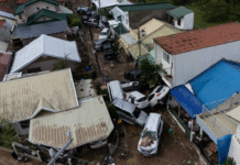 Тайфун Калмаеґі вбив щонайменше 114 осіб на Філіппінах Зруйновані будинки після тайфуну Калмаеґі на Філіппінах