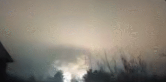 Explosion in Donetsk after a drone strike on a warehouse