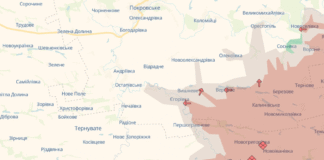 Лінія фронту на Харківському, Донецькому та Запорізькому напрямках