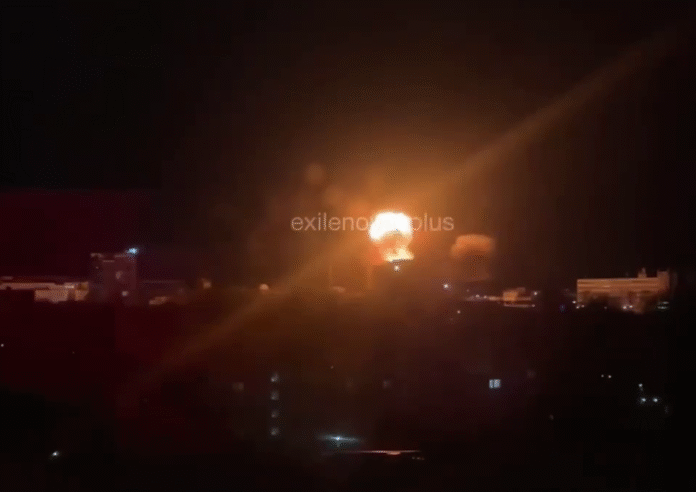 Вибух і пожежа на території підприємства «ВНИИР-Прогресс» у Чувашії