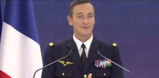 Генерал Тьєррі Мандон, начальник Збройних сил Франції