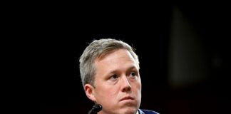 US Secretary of the Army Dan Driscoll during his visit to Kyiv