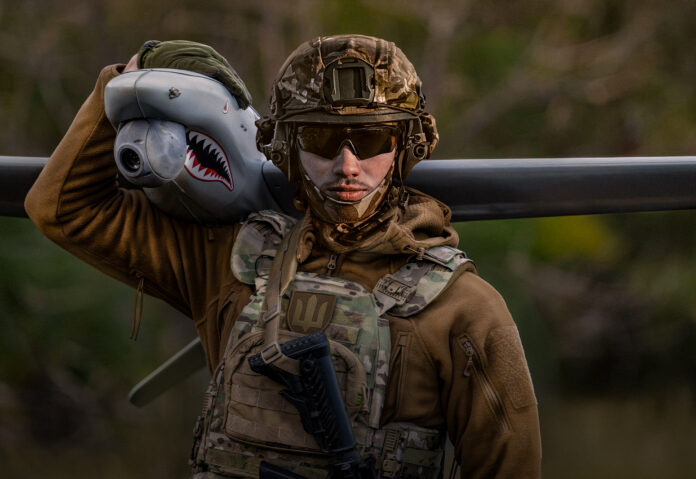 Український військовий оператор дрона