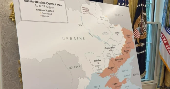 Карта окупованих територій України