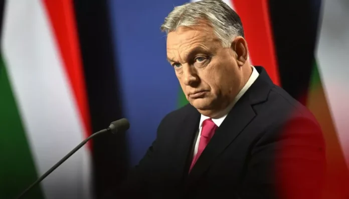 Прем’єр Угорщини Віктор Орбан під час виступу