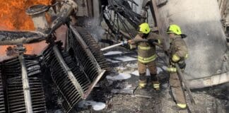 Ukrenergo power engineers restore lines after shelling