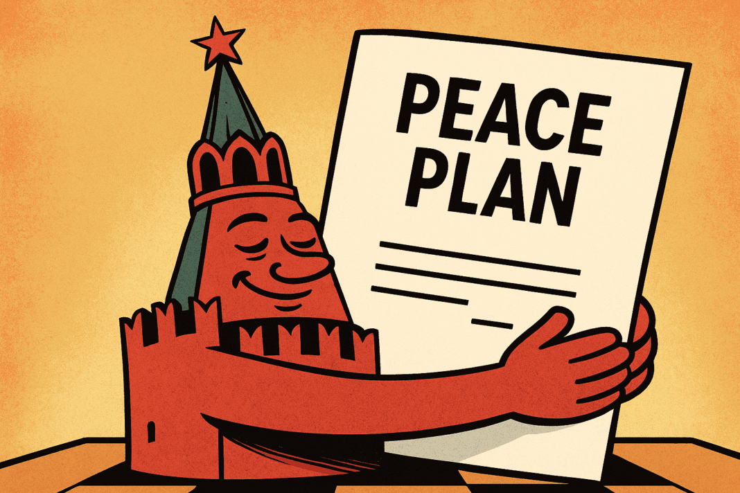 peace plan Kremlin responds positively to US peace plan
