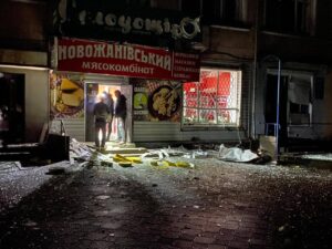 Новгород-Сіверський після атаки дронів