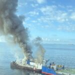 У порту «Кавказ» загорівся буксир, а в Туапсе пошкоджено два судна