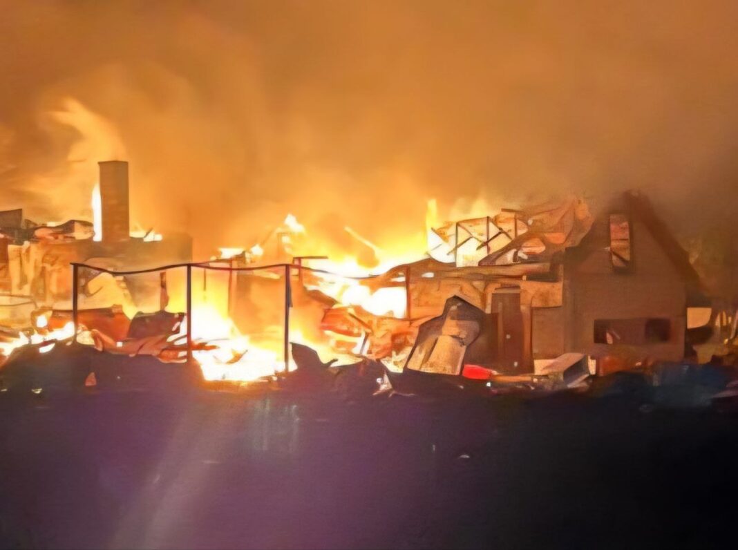 Наслідки після нічного удару дронів по Дніпропетровщині. 4 листопада