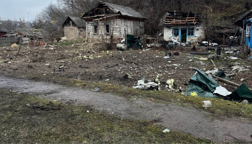 Наслідки нічного удару дронами по Чернігівщині