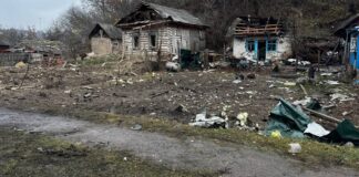 Consequences of a nighttime drone strike in Chernihiv region