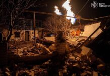 Enemy attacks Odesa region: residential buildings damaged Consequences of a nighttime drone attack in Odesa region - damaged houses and a fire