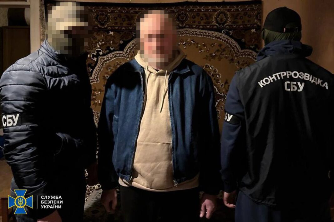 Співробітники СБУ затримують диверсанта на Харківщині