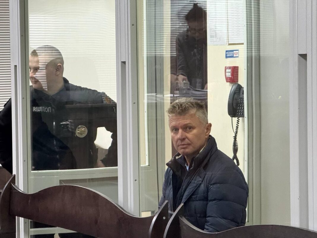 Courtroom during the trial of Igor Fursenko