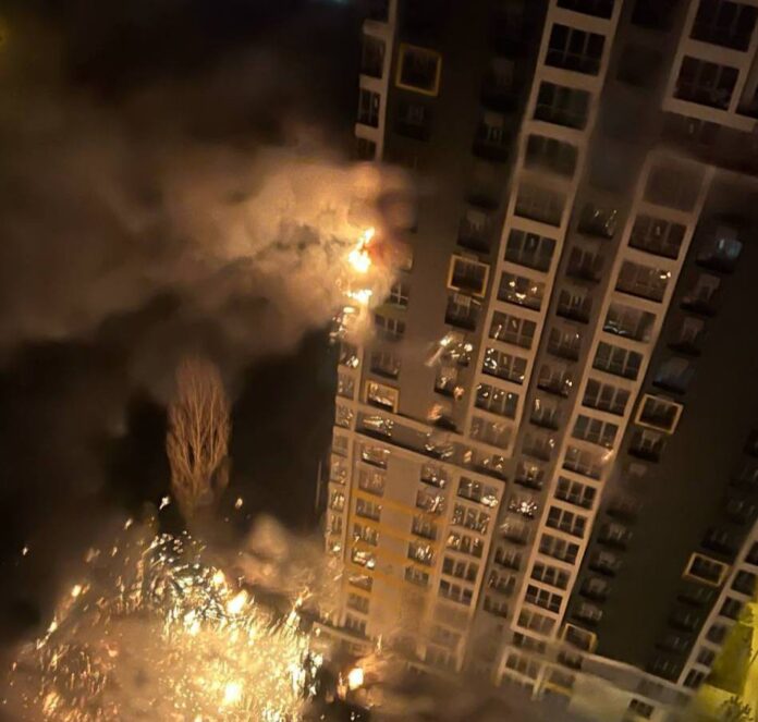 Наслідки нічної атаки росії по Києву