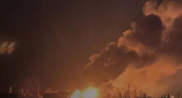 photo_2025-11-15_17-20-06 A destroyed warehouse after a Russian strike