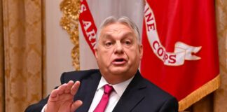 Прем’єр-міністр Угорщини Віктор Орбан під час виступу