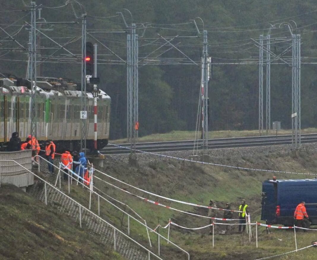 Диверсія на залізниці в Польщі