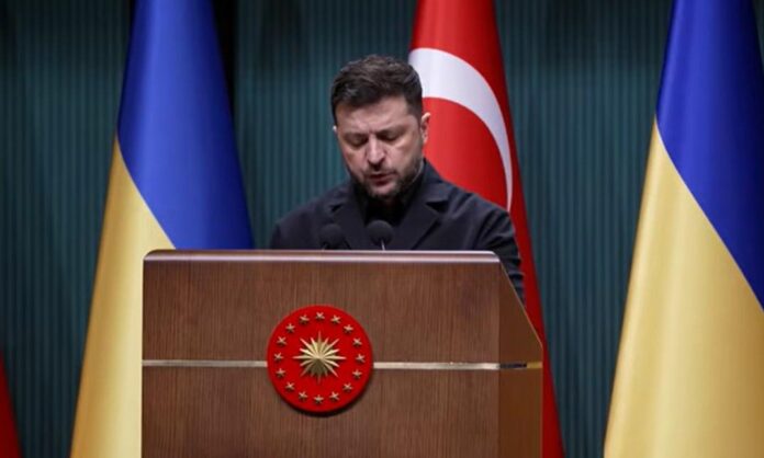 Зеленський під час офіційної зустрічі в Анкарі
