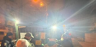 NABU detectives enter the government quarter in Kyiv, 28 November 2025