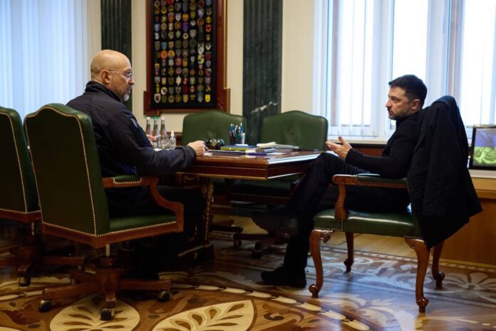 Zelensky's meeting with Shmyhal and Budanov
