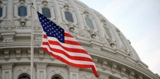 The Capitol building in Washington, DC