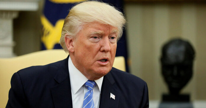 Дональд Трамп під час виступу у США, 2025 рік.