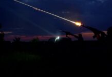 The Air Force demonstrated night air defence operation