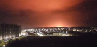 Безпілотники атакували енергетичну інфраструктуру поблизу міста Владимир