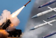 Українська ППО відбиває масований російський ракетно-дроновий удар