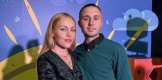 Taras and Olena Topoli in a family photo