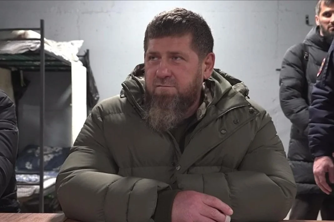 Рамзан Кадиров під час публічного звернення