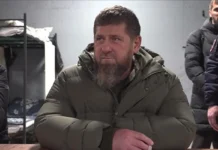 Рамзан Кадиров під час публічного звернення