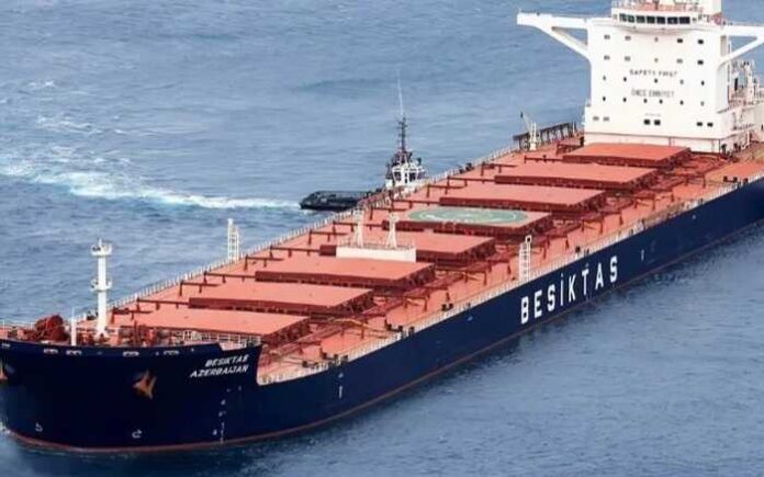 236513 Turkish tanker Besiktas after attack off the coast of Senegal
