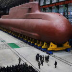 DPRK shows nuclear submarine hull</trp-post-container